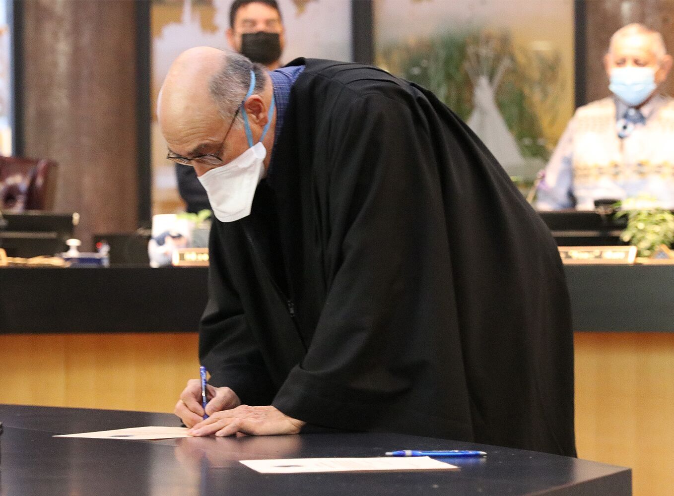 Tribal Court Judge Dave Morigeau